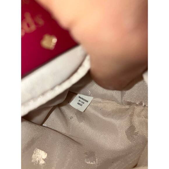 KATE SPADE, SMALL PINK AND MAROON NYLON BACKPACK WITH POCKET - Picture 13 of 16